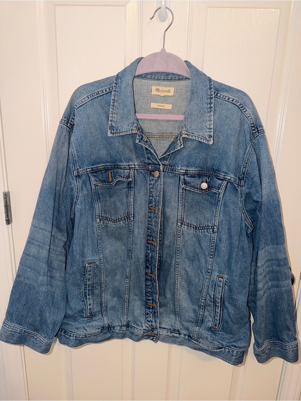 Madewell Light Blue Relaxed Denim Jacket